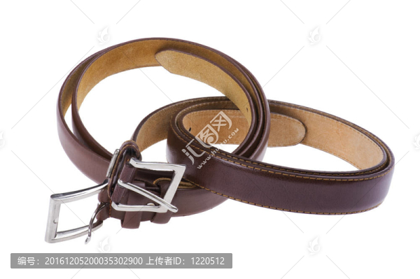 白底皮帶