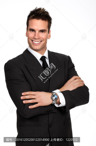 微笑的商人