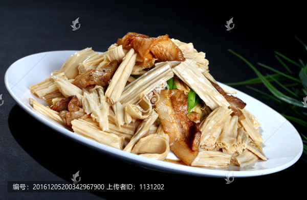 肉炒腐竹