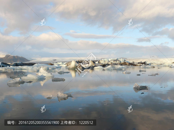 jokulsarlon；冰川瀉湖