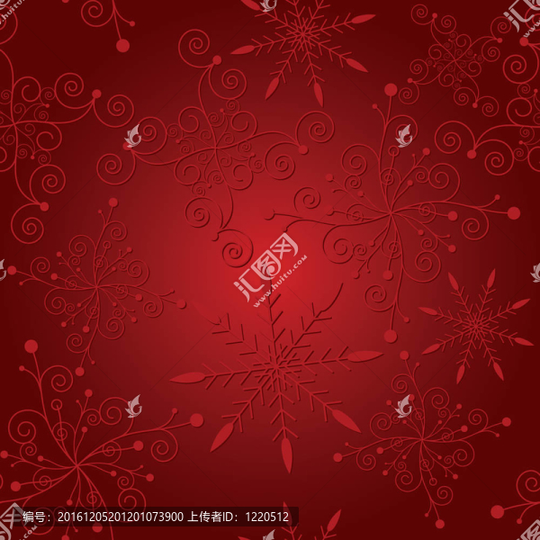 摘要紅色圣誕無(wú)縫