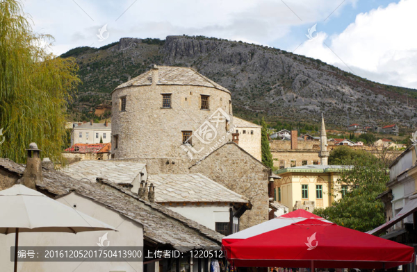 莫斯塔爾舊城；Bosnia