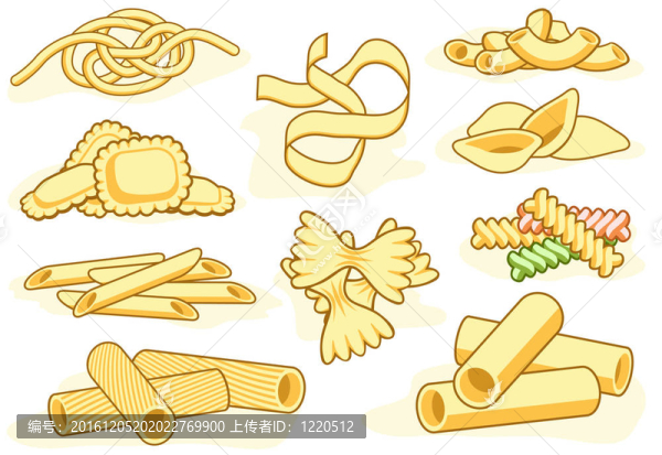 面食形狀圖標(biāo)