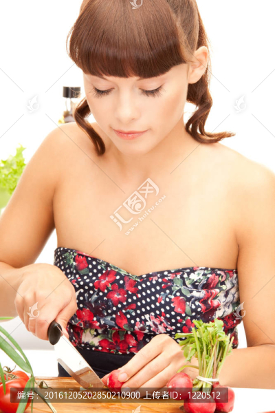 美麗的蘿卜主婦