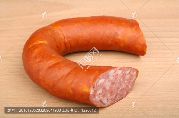 天然腸衣煙熏香腸