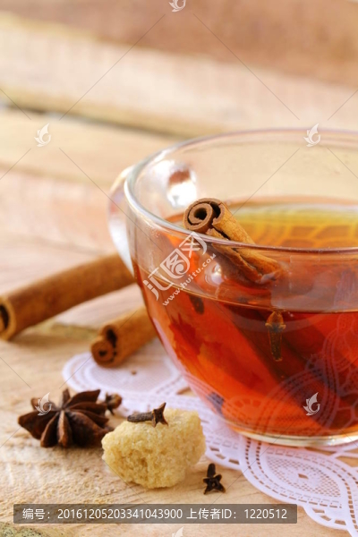 肉桂茶配香料