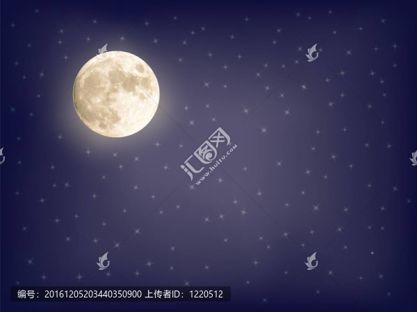 滿月背景