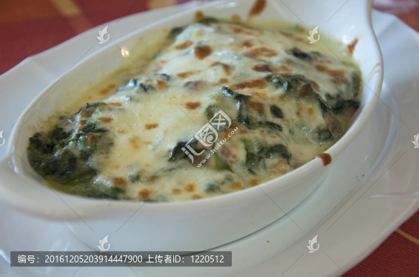 芝士焗菠菜
