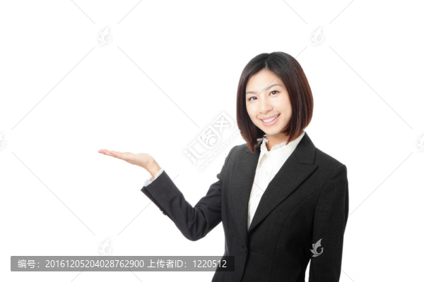 漂亮的商業(yè)女性手工介紹