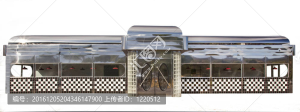 美國(guó)餐館的白