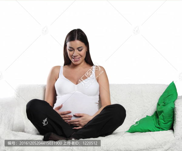快樂的孕婦