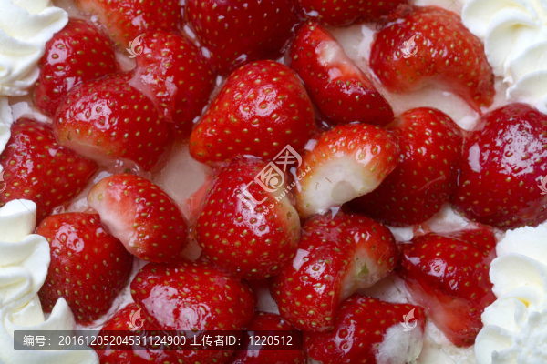 草莓和奶油