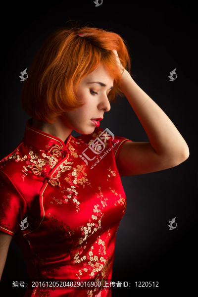 痛苦中的女人