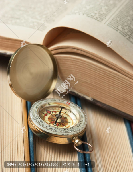 指南針與舊書