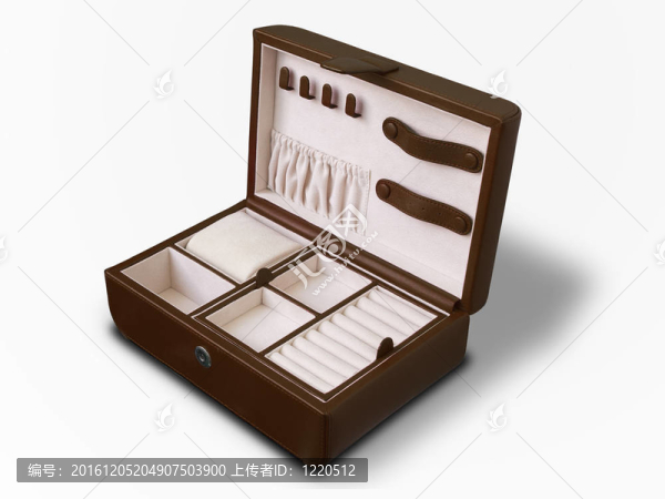 棕色皮革盒