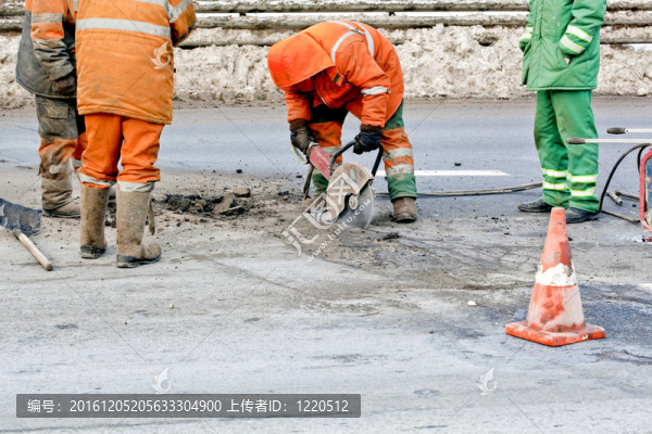 切割道路工程