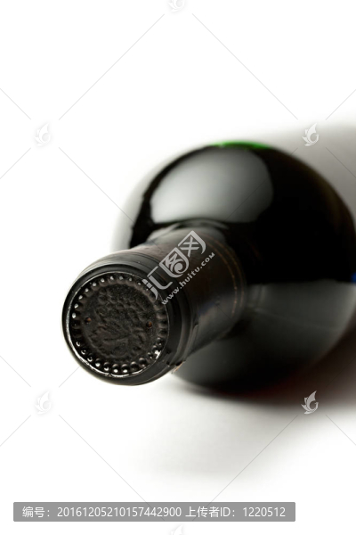 白葡萄酒酒瓶