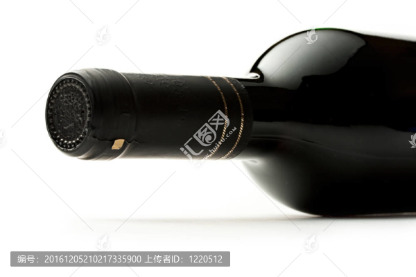 白葡萄酒酒瓶