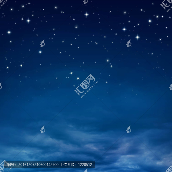 夜晚的天空