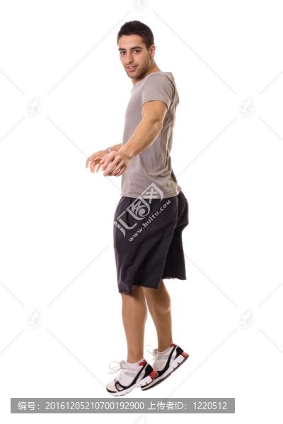 男子跳