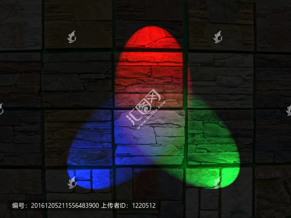 石材花崗巖墻的功率照明；能量細(xì)節(jié)