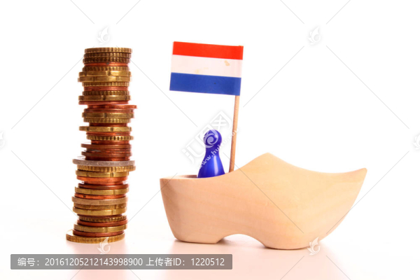 一堆歐元硬幣