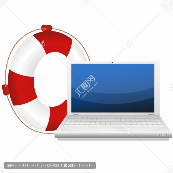 救生員筆記本電腦