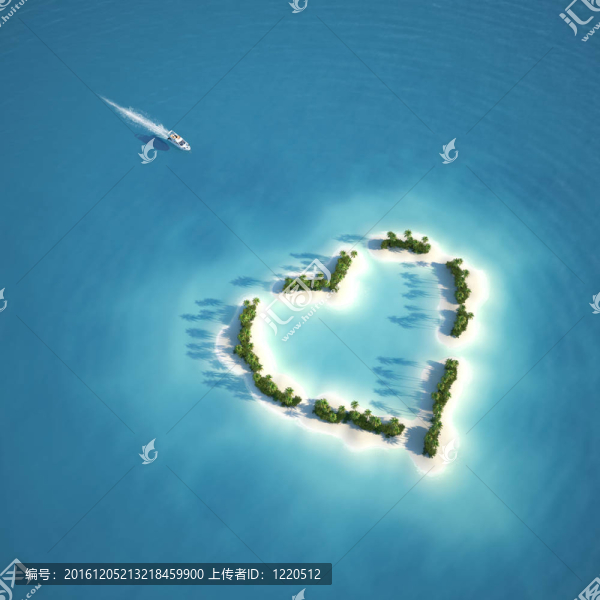 天堂心形島