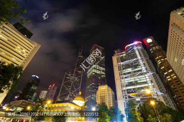 香港的摩天大樓
