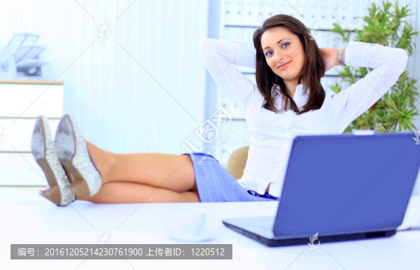 年輕的女主管