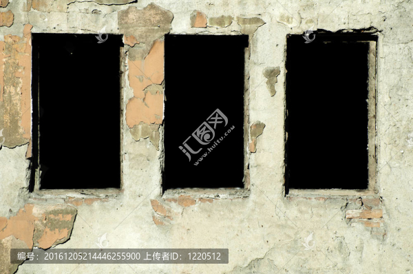 老建筑的窗戶