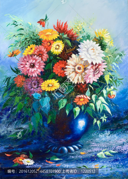花瓶中的鮮花花束