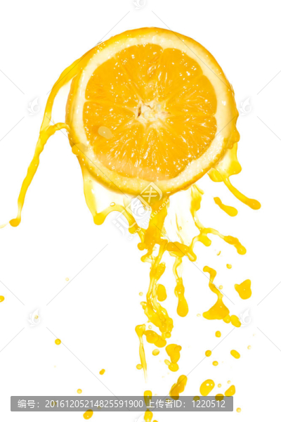 橙汁飛濺