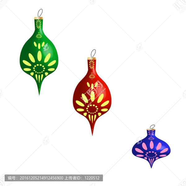 新的一年的毛皮樹玩具