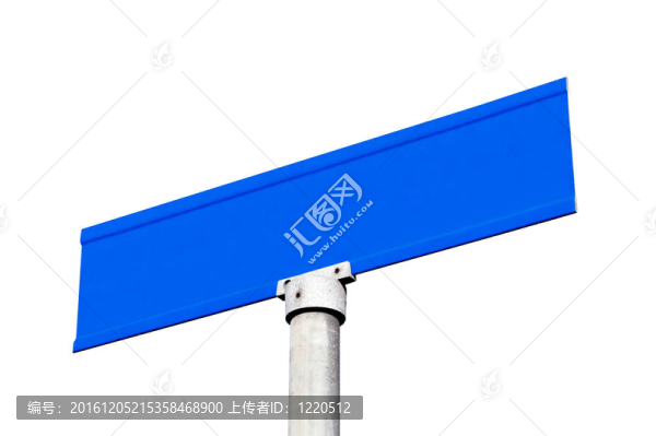 空白的路標(biāo)