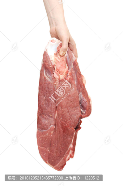 在女性手上的一塊肉
