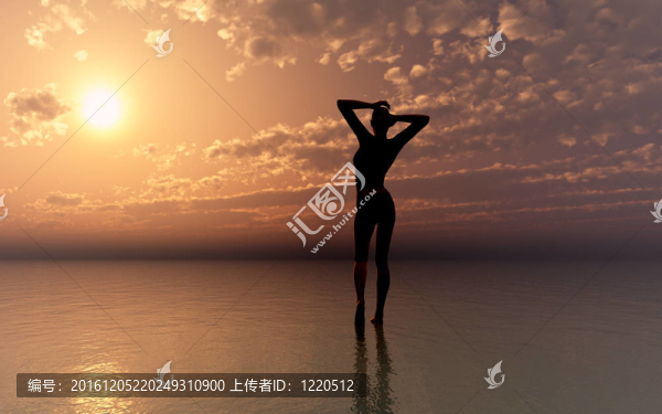 女人與海