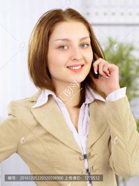 美麗的女商人