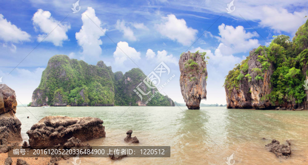 杰姆斯邦德島；Phang,Nga；泰國