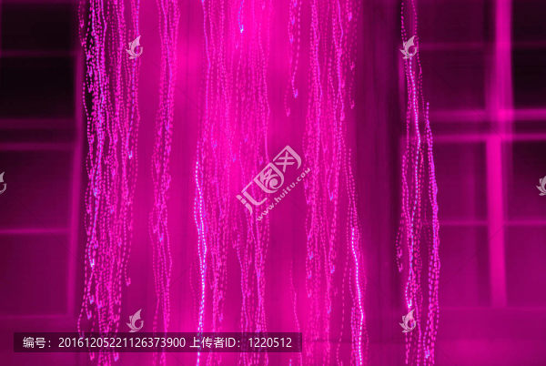紫色的窗