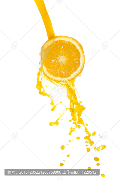 橙汁飛濺