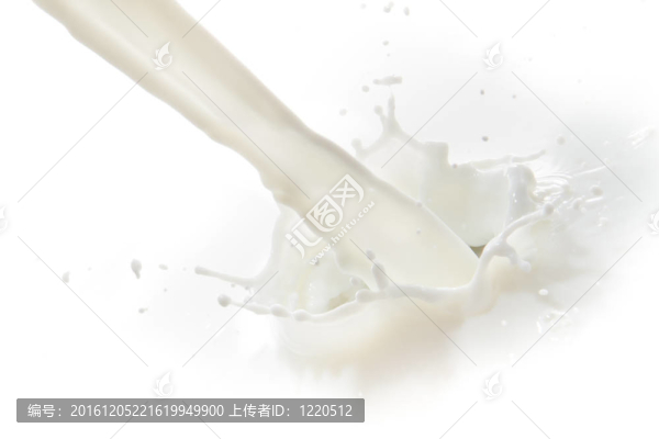 牛奶濺