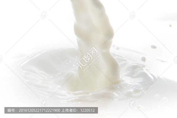 牛奶濺
