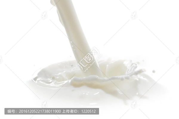 牛奶濺