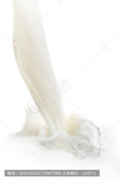 牛奶濺