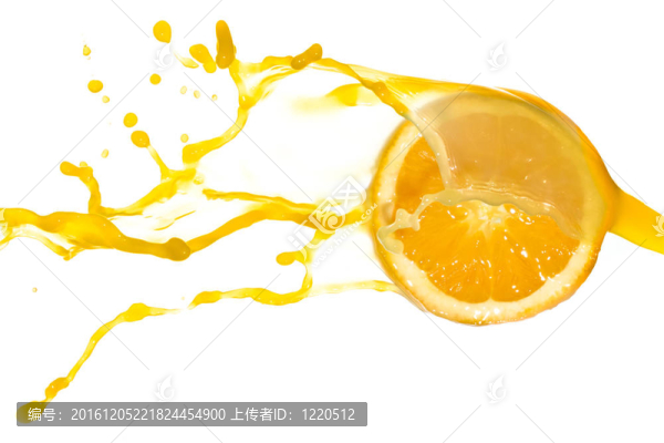 橙汁飛濺
