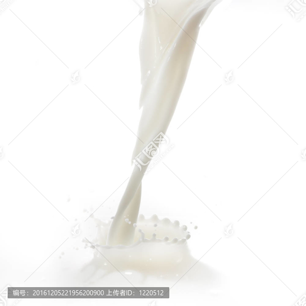 牛奶濺