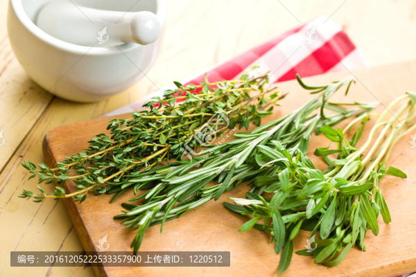 新鮮的香草