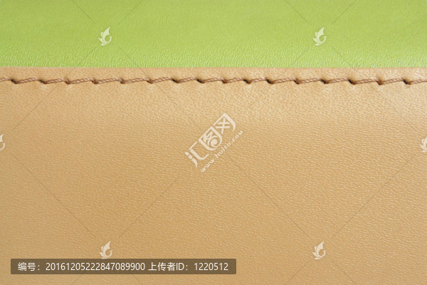 綠色和棕色的皮革