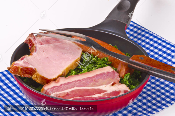 羽衣甘藍的煎鍋